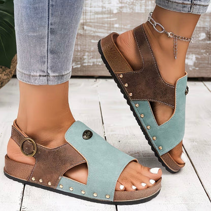 LunaSoft Women’s Open-Toe Comfort Slingback Sandals